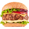Burger Farfuria plina
