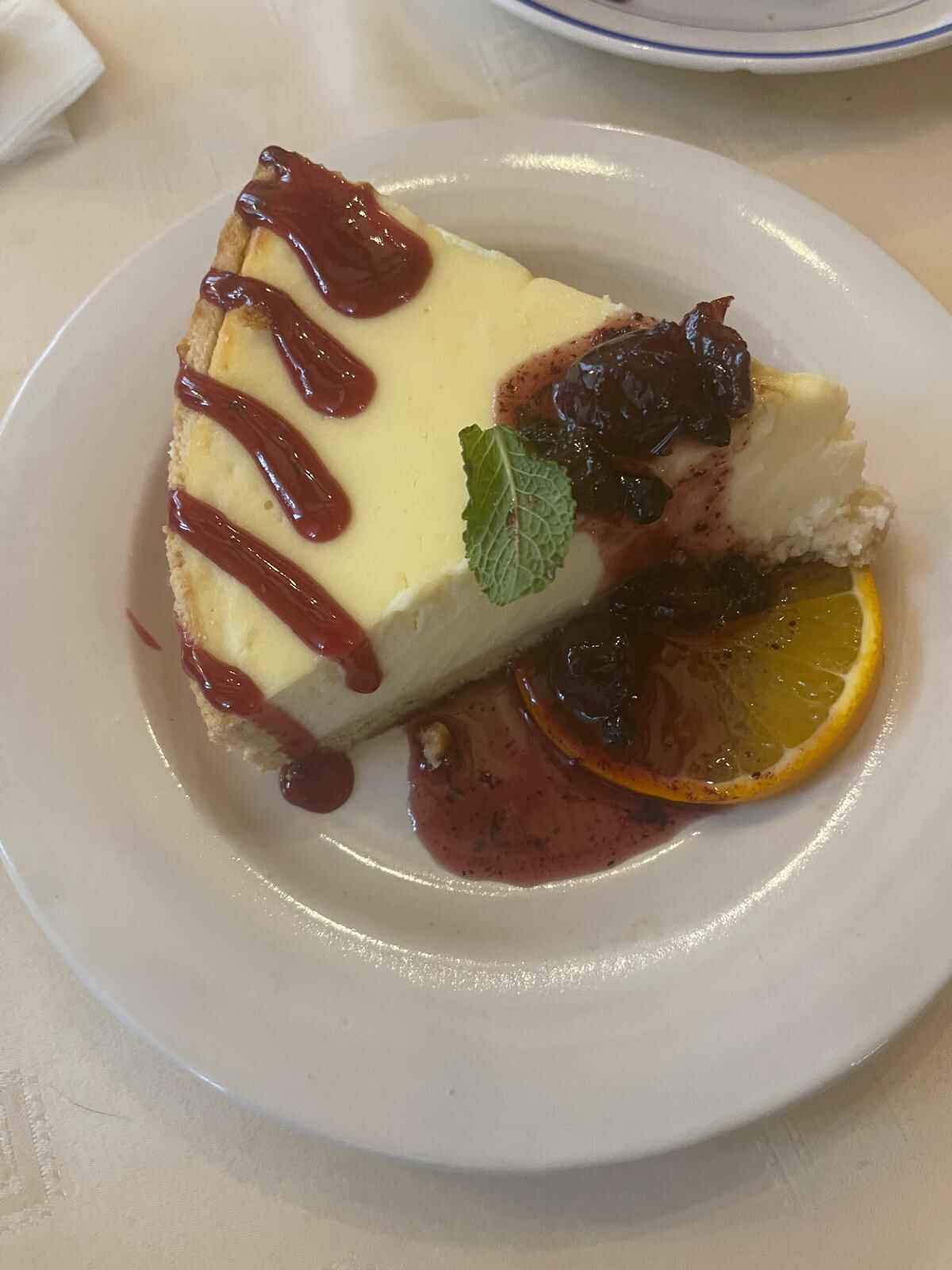 desert cu branza si afine