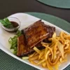 Scaricică  grill cu cartofi prăjiți 2 persoane